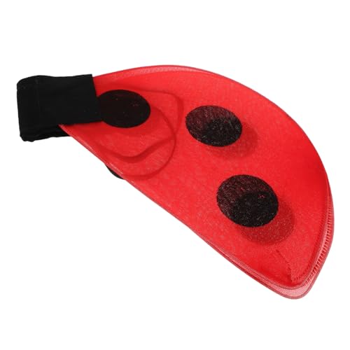 Warmhm 1Stücke Marienkäferflügel für Tragbare Tanzflügel aus Leichtem Netzstoff Kostümzubehör für Mädchen für Halloween Geburtstagsfeiern und Hochzeitsfeste Rot Warmhm 1Stücke Marienkäferflügel für Tragbare Tanzflügel aus Leichtem Netzstoff Kostümzubehör für Mädchen für Halloween Geburtstagsfeiern und Hochzeitsfeste Rot von Warmhm