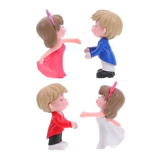 Warmhm 2 Paare Cake Topper Hochzeitstortenfiguren aus Kunststoff Niedliche Kuss Ornamente für Armaturenbrett und Desktop Dekorative Figuren für Verlobungsgeschenk und Hochzeitsfeier Warmhm 2 Paare Cake Topper Hochzeitstortenfiguren aus Kunststoff Niedliche Kuss Ornamente für Armaturenbrett und Desktop Dekorative Figuren für Verlobungsgeschenk und Hochzeitsfeier von Warmhm