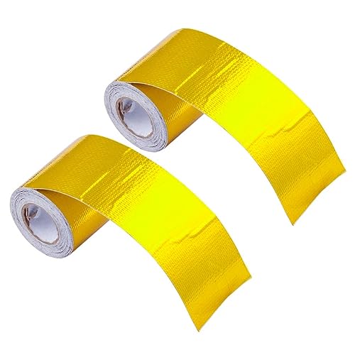 Warmhm 2 Rollen Aluminium Klebeband Hitzebeständig Dichtungsband Selbstklebend für Lüftungsrohre Industrie Reparatur und Isolierung Warmhm 2 Rollen Aluminium Klebeband Hitzebeständig Dichtungsband Selbstklebend für Lüftungsrohre Industrie Reparatur und Isolierung von Warmhm