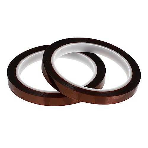 Warmhm 2 Rollen Hitzebeständiges Sublimationstape Temperaturbeständiges Klebeband Rückstandsfrei Ablösbar Geeignet für Elektronik Druck Sensoren und Leiterplatten Warmhm 2 Rollen Hitzebeständiges Sublimationstape Temperaturbeständiges Klebeband Rückstandsfrei Ablösbar Geeignet für Elektronik Druck Sensoren und Leiterplatten von Warmhm