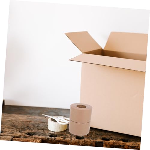 Warmhm 2 Rollen Kraftpapier Klebeband Wasserkleber Verpackungsband Biologisch Abbaubar Schreibbar Reißfest Stark Haftend Für Sichere Kartonversiegelung Versand Warmhm 2 Rollen Kraftpapier Klebeband Wasserkleber Verpackungsband Biologisch Abbaubar Schreibbar Reißfest Stark Haftend Für Sichere Kartonversiegelung Versand von Warmhm