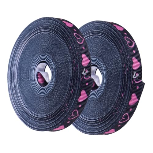 Warmhm 2 Rollen Yards Dekorative Geschenkbänder für Diy Bastelprojekte und Hochzeitsfeiern für Valentinstag und Jubiläumsdekoration Warmhm 2 Rollen Yards Dekorative Geschenkbänder für Diy Bastelprojekte und Hochzeitsfeiern für Valentinstag und Jubiläumsdekoration von Warmhm