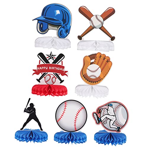 Warmhm 2 Sätze Baseball Honeycomb Dekoration Sport Themen Tischdeko für Kindergeburtstag Party Dekorationen Baseball für Shower und Feiern Warmhm 2 Sätze Baseball Honeycomb Dekoration Sport Themen Tischdeko für Kindergeburtstag Party Dekorationen Baseball für Shower und Feiern von Warmhm