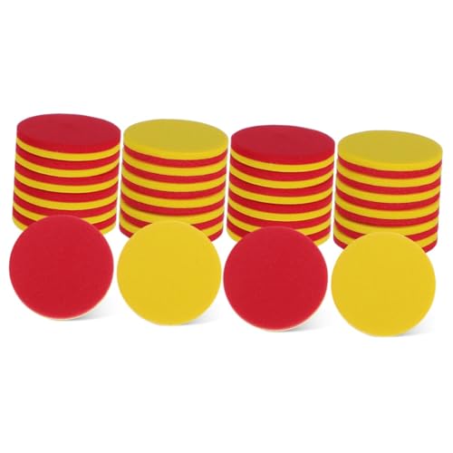 Warmhm 2 Sätze Zählrunden Zählchips Für Lernspielzeug Zählfähigkeiten Vielseitig Einsetzbar Für Diy Projekte Und Bildungszwecke 100 Stück * 2 von Warmhm