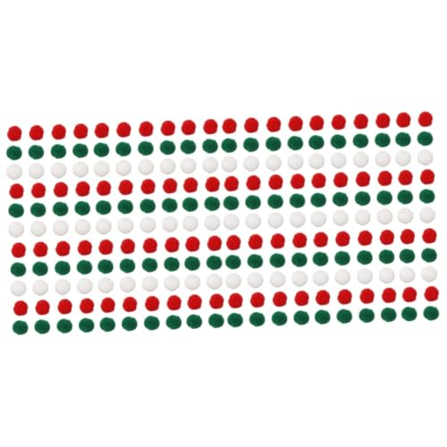 Warmhm 2 Stück 5 Bastel-1000 Mini-pompons Aus Weißem Filz Für Kreative Projekte Großpackung Für Dekorationen Warmhm 2 Stück 5 Bastel-1000 Mini-pompons Aus Weißem Filz Für Kreative Projekte Großpackung Für Dekorationen von Warmhm