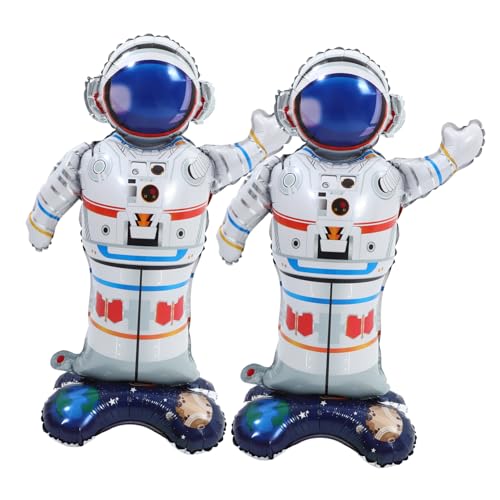 Warmhm 2 Stück Astronautenballon Geburtstag Luftballons Szenendekoration Ballons Dekorationen Ballonstütze Aufblasbare Luftballons Dekorativer Luftballon Pa Aluminium Warmhm 2 Stück Astronautenballon Geburtstag Luftballons Szenendekoration Ballons Dekorationen Ballonstütze Aufblasbare Luftballons Dekorativer Luftballon Pa Aluminium von Warmhm