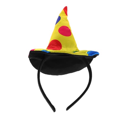 Warmhm 2 Stück Clown Haarreifen Faschings-accessoires Lustige Verkleidung Haarreif für Halloween Fasching Party Kostüm Zubehör von Warmhm