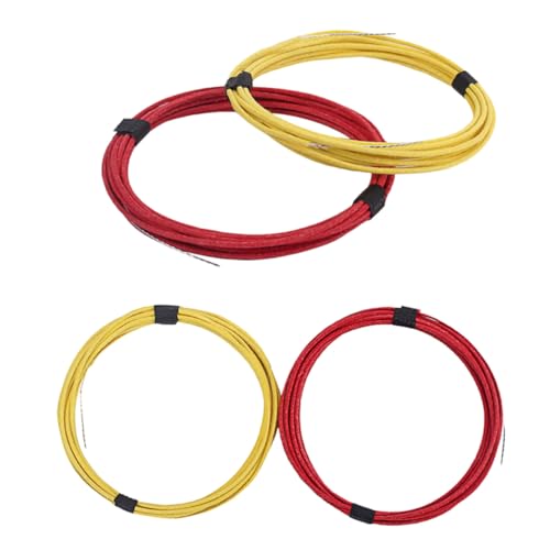 Warmhm 2 Stück Gitarren Pickup Draht Vintage Stil Vorverzinnt Awg für Gitarrenverkabelung von Warmhm