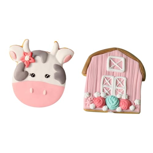 Warmhm 2 Stück Kuchen Deko Kuh Farm Tortenaufsatz Lustige Backdekoration für Partys aus Hochwertigem Resin für Torten Muffins und Desserts Warmhm 2 Stück Kuchen Deko Kuh Farm Tortenaufsatz Lustige Backdekoration für Partys aus Hochwertigem Resin für Torten Muffins und Desserts von Warmhm