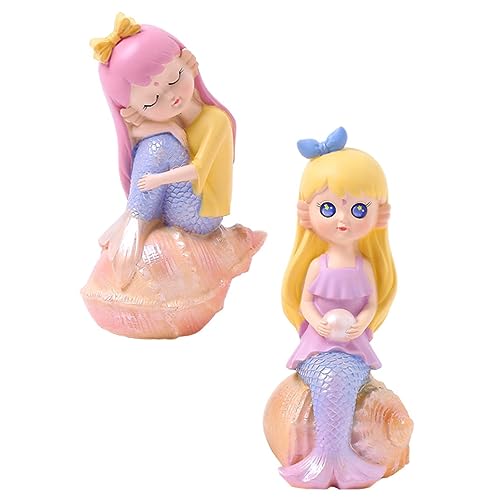Warmhm 2 Stück Kuchenverzierung Meerjungfrau Deko aus Resin Charmante Backdeko für Besondere Anlässe für Feiern Hochzeiten und Geburtstage Einzigartiges Design für Unvergessliche Warmhm 2 Stück Kuchenverzierung Meerjungfrau Deko aus Resin Charmante Backdeko für Besondere Anlässe für Feiern Hochzeiten und Geburtstage Einzigartiges Design für Unvergessliche von Warmhm