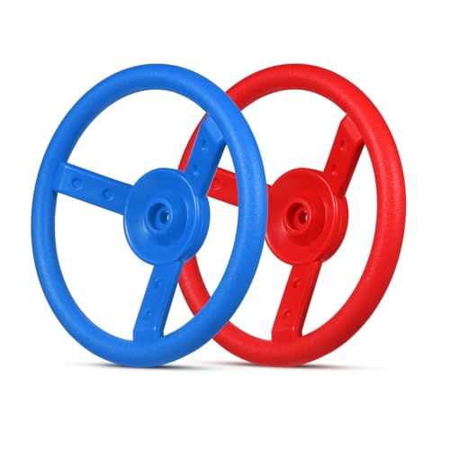 Warmhm 2 Stück Kunststoff-Lenkrad Fahrsimulator für Kleinkinder Lenkung Lenkräder für kinderlenkrad Spielzeuglenkrad Spielplatzzubehör Playset -Zubehör Sport Warmhm 2 Stück Kunststoff-Lenkrad Fahrsimulator für Kleinkinder Lenkung Lenkräder für kinderlenkrad Spielzeuglenkrad Spielplatzzubehör Playset -Zubehör Sport von Warmhm