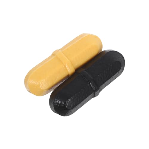 Warmhm 2 Stück Magnetische Rührstäbe Ptfe Labor Rührerstab Hochpräzise Magnetrührer für Labormischungen Stabil für Hochviskose Flüssigkeiten Chemieresistente Rührstäbe von Warmhm