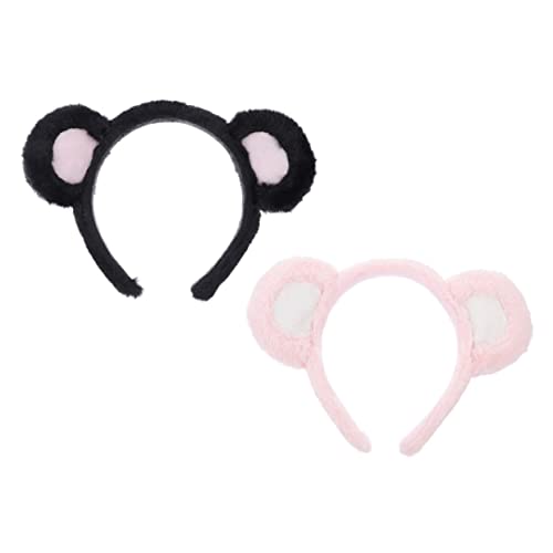 Warmhm 2 Stück Niedliche Bärenohren Haarbänder Plüschig Weiches Stirnband für Cosplay Party Fotoshooting Modisches Haarschmuck Geschenkidee Warmhm 2 Stück Niedliche Bärenohren Haarbänder Plüschig Weiches Stirnband für Cosplay Party Fotoshooting Modisches Haarschmuck Geschenkidee von Warmhm