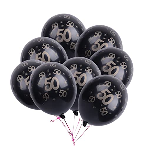 Warmhm 20 Stück 12 Zahlen Luftballon Runder Ballon Anzahl von Warmhm
