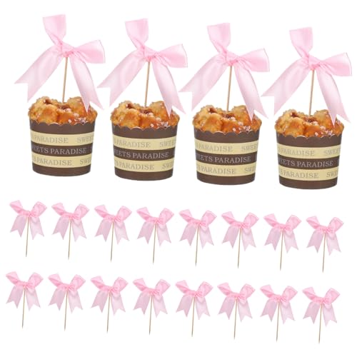 Warmhm 20 Stück Butterfly Cake Card -einsatz Rosa Bogencupcake -picks Kuchendeckel Picks Rosa Bogenkuchendekorationen Geburtstag Hochzeitsthemenparty Tortenaufsatz Mit Schleife Polyester Warmhm 20 Stück Butterfly Cake Card -einsatz Rosa Bogencupcake -picks Kuchendeckel Picks Rosa Bogenkuchendekorationen Geburtstag Hochzeitsthemenparty Tortenaufsatz Mit Schleife Polyester von Warmhm