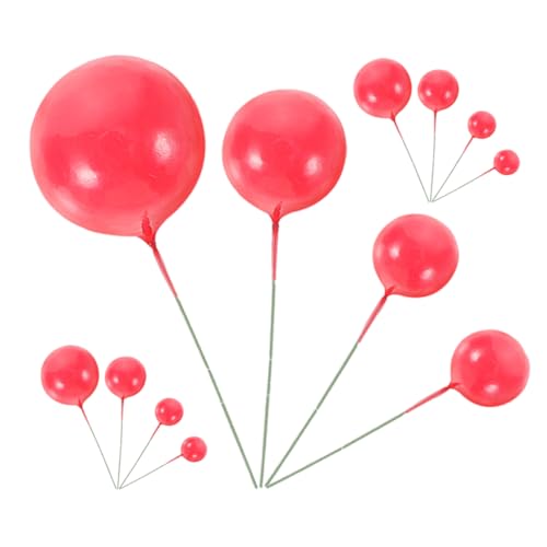 Warmhm 20 Stück Cupcake Dekoration Topper Farbige Kugeln für Hochzeiten Partys und Besondere Anlässe Je Warmhm 20 Stück Cupcake Dekoration Topper Farbige Kugeln für Hochzeiten Partys und Besondere Anlässe Je von Warmhm