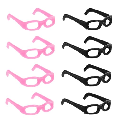 Warmhm 20 Stück Puppenhausbrillen Mini Shutter Shades Puppenbrillen Für Puppen Mini Brillen Puppen Anzieh Requisiten Puppenbrillen Puppen Anzieh Brillen Puppenzubehör von Warmhm