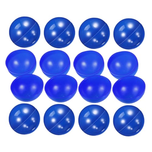 Warmhm 20 Stück Teiliges Blaue Kunststoff Losekugeln Hohl für Gruppenaktivitäten Bingo Preisverlosungen und Partyspiele Effizientes Event Management und Einfache Gruppeneinteilung von Warmhm