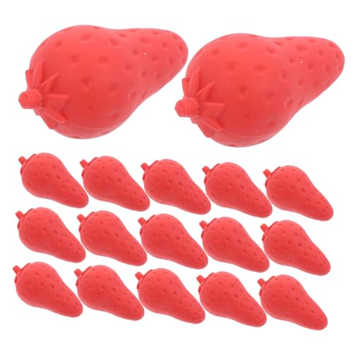 Warmhm 20 Stück Teiliges Radierer Lustige Erdbeer Radiergummis Kreative Radierer für Klassenpreise und Partygeschenke Warmhm 20 Stück Teiliges Radierer Lustige Erdbeer Radiergummis Kreative Radierer für Klassenpreise und Partygeschenke von Warmhm
