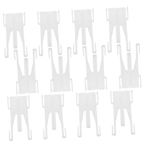 Warmhm 20 Stück Teiliges Vorhanghaken Verstellbare Drapery Hooks mit Ratschensystem Clips und Pins für Faltenvorhänge Kompatibel mit Fenster und Duschvorhängen Einsetzbar von Warmhm