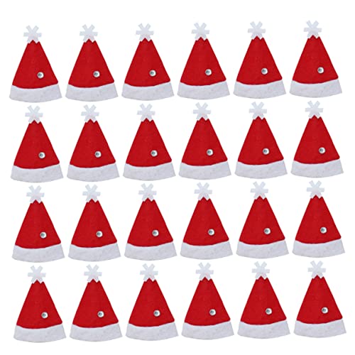 Warmhm 24 Stk Weihnachtsmütze Weihnachtslollipop Top Wraps Süßweinhut Weihnachtsstrickmütze Und Schal Weihnachts- Partyhüte in Großen Mengen Mini-weihnachtsdekoration Rot Warmhm 24 Stk Weihnachtsmütze Weihnachtslollipop Top Wraps Süßweinhut Weihnachtsstrickmütze Und Schal Weihnachts- Partyhüte in Großen Mengen Mini-weihnachtsdekoration Rot von Warmhm