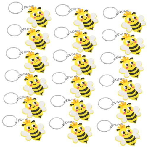 Warmhm 24 Stück Bienen Schlüsselanhänger Niedliche Cartoon Biene Schlüsselringe für Kindergeburtstagsgeschenke Shower Deko Bienen Mitgebsel für Partys Warmhm 24 Stück Bienen Schlüsselanhänger Niedliche Cartoon Biene Schlüsselringe für Kindergeburtstagsgeschenke Shower Deko Bienen Mitgebsel für Partys von Warmhm