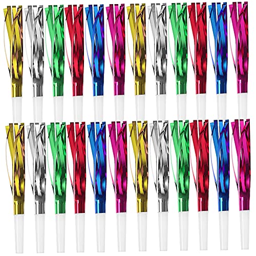 Warmhm 24 Stück Pfeife Party-Gebläse-Stütze Geburtstag Krachmacher Partygebläse für Partygebläse Krachmacher Partybläser und Krachmacher Party Blowouts Plastik Warmhm 24 Stück Pfeife Party-Gebläse-Stütze Geburtstag Krachmacher Partygebläse für Partygebläse Krachmacher Partybläser und Krachmacher Party Blowouts Plastik von Warmhm