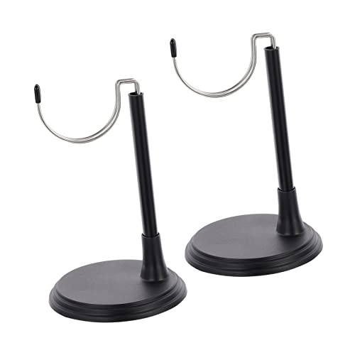 Warmhm 2Sätze Puppenständer Verstellbare Puppenhalter für Optimale Präsentation Stabiler Stand für Modelle und Figuren für Kinderzimmer und Puppensammler Hochwertige von Warmhm