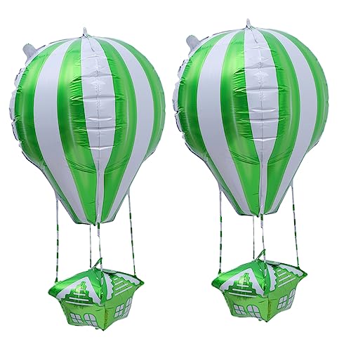 Warmhm 2St Ballon fliegendes Spielzeug heiß Flugzeugspielzeug Deckendekor Hochzeitsdekoration Papier Ornament Weihnachtsdekorationen dreidimensional schmücken Requisiten 4d Aluminiumfolie Warmhm 2St Ballon fliegendes Spielzeug heiß Flugzeugspielzeug Deckendekor Hochzeitsdekoration Papier Ornament Weihnachtsdekorationen dreidimensional schmücken Requisiten 4d Aluminiumfolie von Warmhm