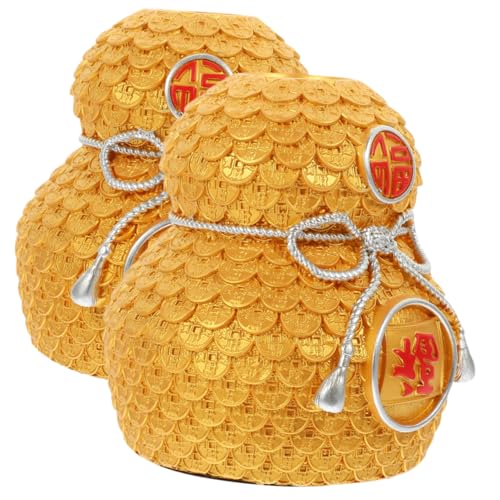 Warmhm 2St Dekoration zum Öffnen der Glückstüte Zwerge dekorative Kürbisstatue die Büroeinrichtung bürodeko büro Dekoration Kürbis Dekorationen Kürbisverzierung im chinesischen Stil Harz Warmhm 2St Dekoration zum Öffnen der Glückstüte Zwerge dekorative Kürbisstatue die Büroeinrichtung bürodeko büro Dekoration Kürbis Dekorationen Kürbisverzierung im chinesischen Stil Harz von Warmhm