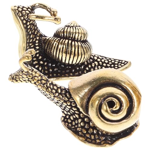 Warmhm 2St Schneckenschmuck bürodeko büro Dekoration Messingornament Messing-Teepet Vintage Dekoration Schnecken-Stirnband Figuren Desktop-Schneckendekor Schneckenskulptur Kupfer Warmhm 2St Schneckenschmuck bürodeko büro Dekoration Messingornament Messing-Teepet Vintage Dekoration Schnecken-Stirnband Figuren Desktop-Schneckendekor Schneckenskulptur Kupfer von Warmhm