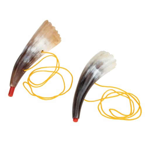 Warmhm 2stücke Ox Horn Spielzeugtrumpete Für Junge Mädchen Musikinstrument Für Sportspiele Partys Und Jubelnde Veranstaltungen Bunte Handgefertigte Blasinstrumente Für Kleine Musiker Warmhm 2stücke Ox Horn Spielzeugtrumpete Für Junge Mädchen Musikinstrument Für Sportspiele Partys Und Jubelnde Veranstaltungen Bunte Handgefertigte Blasinstrumente Für Kleine Musiker von Warmhm