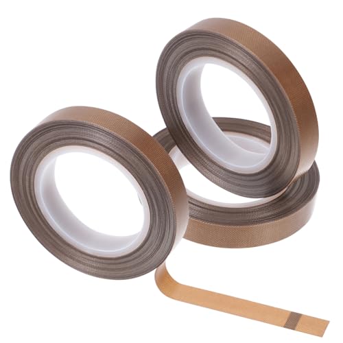 Warmhm 3 Rollen Hitzebeständiges Isolierband Hochtemperatur Klebeband Elektrisches Isolierband für Kabel Abdichtung Wärmebeständig C Stabil und Wiederverwendbar Warmhm 3 Rollen Hitzebeständiges Isolierband Hochtemperatur Klebeband Elektrisches Isolierband für Kabel Abdichtung Wärmebeständig C Stabil und Wiederverwendbar von Warmhm