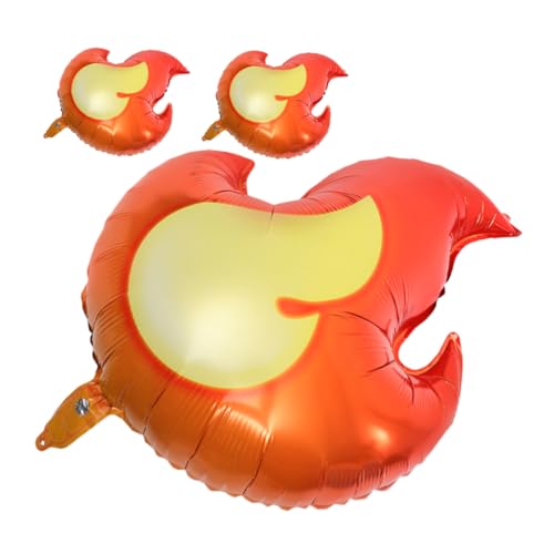 Warmhm 3 Stück Flammenballon Mega für schwebender Ballon Folienballons hoch luftballons Partyballons Feuer Dekorationen Flammendekor Party-Dekorationsballons Aluminiumform Warmhm 3 Stück Flammenballon Mega für schwebender Ballon Folienballons hoch luftballons Partyballons Feuer Dekorationen Flammendekor Party-Dekorationsballons Aluminiumform von Warmhm