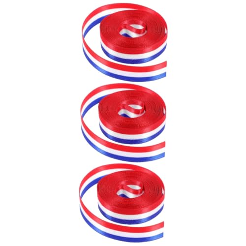 Warmhm 3 Stück Patriotisches Dekorationsband Yards DIY Geschenkband für Unabhängigkeitstag Bastelbedarf Langlebiges nicht Ausbleichendes Band Breit Vielseitig Zuschneidbar für Schleifen Warmhm 3 Stück Patriotisches Dekorationsband Yards DIY Geschenkband für Unabhängigkeitstag Bastelbedarf Langlebiges nicht Ausbleichendes Band Breit Vielseitig Zuschneidbar für Schleifen von Warmhm