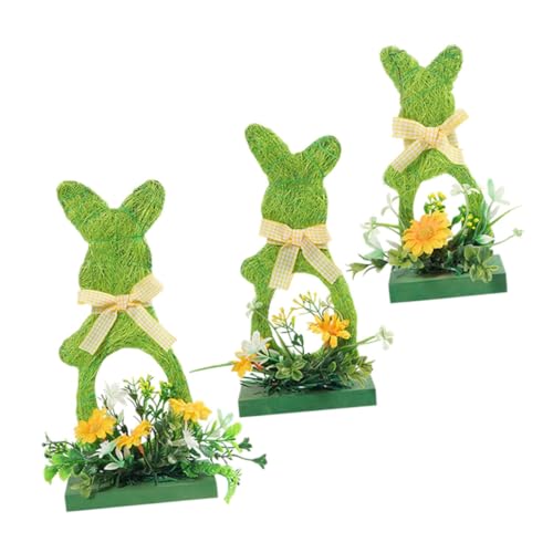 Warmhm 3 Stück Teiliges Ostern Holz Tischdeko Eier Hase Tischdekoration für Fröhliche Feiertage Leichte und Stabile Osterdeko für Zuhause und Feiern Warmhm 3 Stück Teiliges Ostern Holz Tischdeko Eier Hase Tischdekoration für Fröhliche Feiertage Leichte und Stabile Osterdeko für Zuhause und Feiern von Warmhm