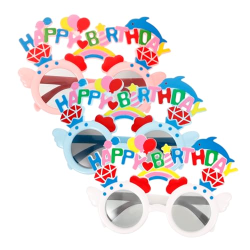 Warmhm 3 Stück party dekoration gläser Geburtstagskabine Requisiten lustige brille für party geformt verrückt neuartige Brillen Spaß retro geburtstagsfeier gläser lustige Partybrille Abs Warmhm 3 Stück party dekoration gläser Geburtstagskabine Requisiten lustige brille für party geformt verrückt neuartige Brillen Spaß retro geburtstagsfeier gläser lustige Partybrille Abs von Warmhm