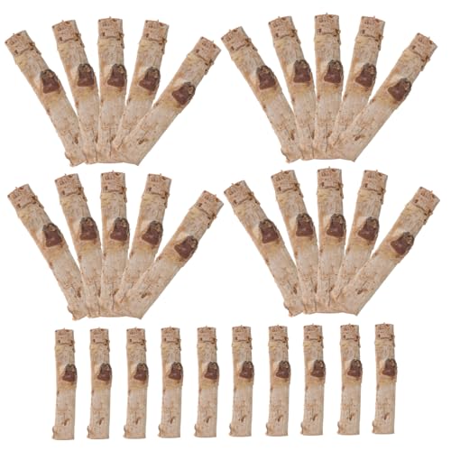 Warmhm 30 Stück Dekorative Holzstäbchen Natürliche Lange Holzstäbe für Bastelprojekte DIY Deko für Fotoalben Blumentöpfe und Warmhm 30 Stück Dekorative Holzstäbchen Natürliche Lange Holzstäbe für Bastelprojekte DIY Deko für Fotoalben Blumentöpfe und von Warmhm