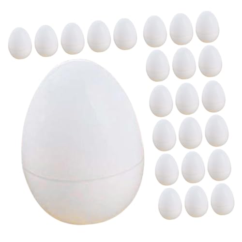 Warmhm 30 Stück Ostereier gefälscht Riss Ebenen Mini Dekorationen gefüllt teigroller ostern easter eggs Eier färben Eiersuche Osterfest künstliches Hühnerei küchendekor eier Plastik Weiß Warmhm 30 Stück Ostereier gefälscht Riss Ebenen Mini Dekorationen gefüllt teigroller ostern easter eggs Eier färben Eiersuche Osterfest künstliches Hühnerei küchendekor eier Plastik Weiß von Warmhm