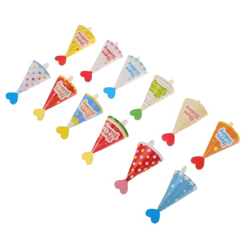 Warmhm 36 Stück Kuchenhutdekoration Geburtstagsmützen Für Kegelhüte Für Geburtstagsfeiern Mini-cupcake-dekorationen Tortenaufsätze Für Geburtstagsfeiern Geburtstagsparty Papier Warmhm 36 Stück Kuchenhutdekoration Geburtstagsmützen Für Kegelhüte Für Geburtstagsfeiern Mini-cupcake-dekorationen Tortenaufsätze Für Geburtstagsfeiern Geburtstagsparty Papier von Warmhm