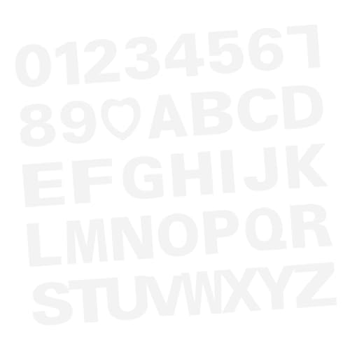 Warmhm 37Stücke DIY Teiliges mit Alphabet und Zahlen Schablonen für Kuchen Wiederverwendbare Kuchenschablonen für Geburtstags und Hochzeitsfeiern Einfache Anwendung und Lagerung von Warmhm