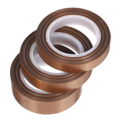 Warmhm 3Rollen Ptfe Vakuumversiegelungsband Hochtemperaturbeständiges Klebeband für Vakuumiergeräte Lebensmittelversiegelung Hitzebeständig Langlebig für Haushalts Warmhm 3Rollen Ptfe Vakuumversiegelungsband Hochtemperaturbeständiges Klebeband für Vakuumiergeräte Lebensmittelversiegelung Hitzebeständig Langlebig für Haushalts von Warmhm