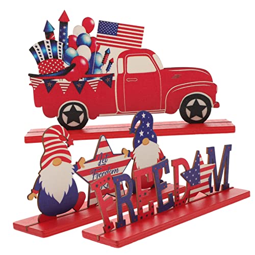 Warmhm 3Stücke Teiliges Holzschilder Unabhängigkeitstag Dekoration Patriotische Wohnkultur für Feiertagsfeiern und Festlichkeiten für Zuhause und Büro Amerikanisches Warmhm 3Stücke Teiliges Holzschilder Unabhängigkeitstag Dekoration Patriotische Wohnkultur für Feiertagsfeiern und Festlichkeiten für Zuhause und Büro Amerikanisches von Warmhm