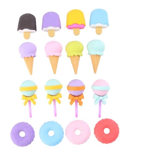 Warmhm 4 Boxen Fruchtige Tierform Radiergummis für Eiscreme Lollipop und Donut Lustige Cartoon Radiergummis für Schule und Kreative Anwendungen und Kunstprojekte Warmhm 4 Boxen Fruchtige Tierform Radiergummis für Eiscreme Lollipop und Donut Lustige Cartoon Radiergummis für Schule und Kreative Anwendungen und Kunstprojekte von Warmhm
