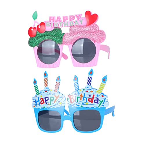 Warmhm 4 Stück camoing party mitgebsel kinder rave on reluval toy Geburtstagsparty-Brille Alles zum Geburtstagsgeschenk Gläser Tanzparty-Brille Partyzubehör Abschlussball Requisiten von Warmhm