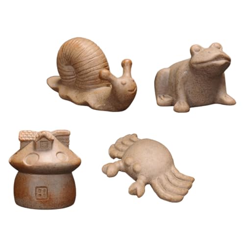 Warmhm 4 Stück Blumentopf Dekoration Zubehör Drinnen Künstlich Heimdekorationen Gnom Emulationsornament Artikel Desktop-schmuck Anlage Tischdekoration Wohndekoration Keramik Coffee Warmhm 4 Stück Blumentopf Dekoration Zubehör Drinnen Künstlich Heimdekorationen Gnom Emulationsornament Artikel Desktop-schmuck Anlage Tischdekoration Wohndekoration Keramik Coffee von Warmhm
