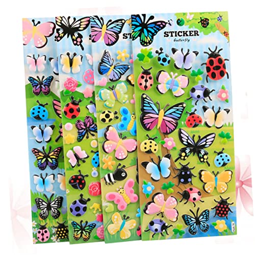 Warmhm 4 Stück Cartoon Aufkleber DIY Dekorationsaufkleber Kindergarten Belohnungsaufkleber für Kleinkinder Selbstklebende Sticker für Kreative Gestaltung und Belohnungen Warmhm 4 Stück Cartoon Aufkleber DIY Dekorationsaufkleber Kindergarten Belohnungsaufkleber für Kleinkinder Selbstklebende Sticker für Kreative Gestaltung und Belohnungen von Warmhm