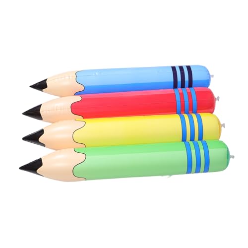 Warmhm 4 Stück Große Aufblasbare Bleistift Spielzeuge aus Robustem PVC Realistische Buntstift Deko für Schulanfang Klassenzimmer Geburtstagsparty Kreative Rollenspiele Farben Rot Orange Warmhm 4 Stück Große Aufblasbare Bleistift Spielzeuge aus Robustem PVC Realistische Buntstift Deko für Schulanfang Klassenzimmer Geburtstagsparty Kreative Rollenspiele Farben Rot Orange von Warmhm