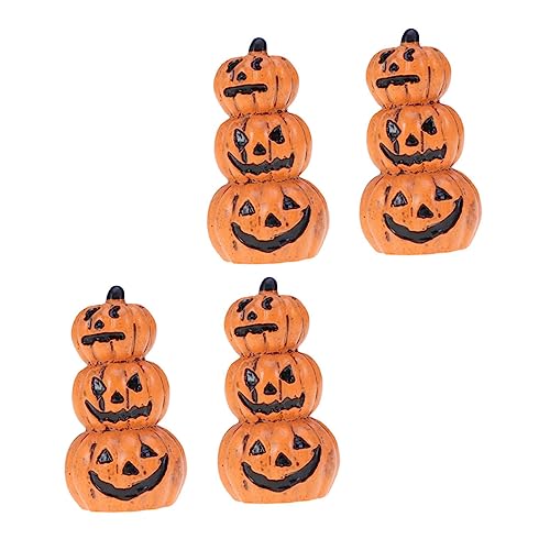 Warmhm 4 Stück Harz-Kürbis-Ornament Halloween -Aufkleber Laternen Kürbis- Halloween Dekoration Halloween-Dekoration Kürbis-Design-Dekorationen Halloween-Layout-Schmuck Orange Warmhm 4 Stück Harz-Kürbis-Ornament Halloween -Aufkleber Laternen Kürbis- Halloween Dekoration Halloween-Dekoration Kürbis-Design-Dekorationen Halloween-Layout-Schmuck Orange von Warmhm