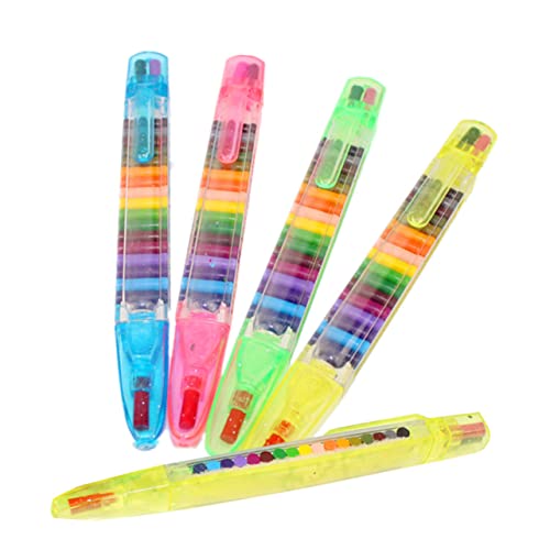 Warmhm 4 Stück Teiliges Set Farbenfrohe Wachsmalstifte für Sicher und für Zuhause Schule und Kreative Projekte Fördert die Fantasie und Malfähigkeiten Zufällige Farbe Warmhm 4 Stück Teiliges Set Farbenfrohe Wachsmalstifte für Sicher und für Zuhause Schule und Kreative Projekte Fördert die Fantasie und Malfähigkeiten Zufällige Farbe von Warmhm